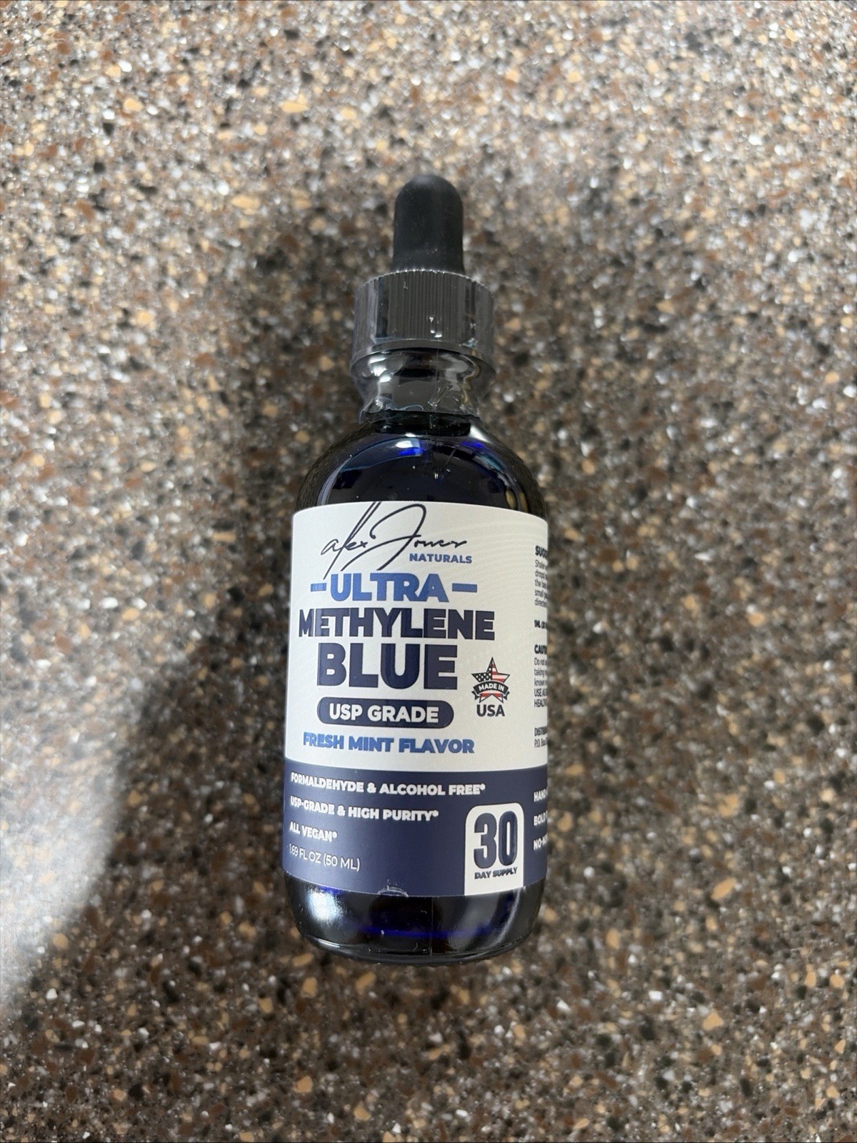Ultra Blue Alex Jones Naturals Vegan GF USP Grade Exp 06/2025