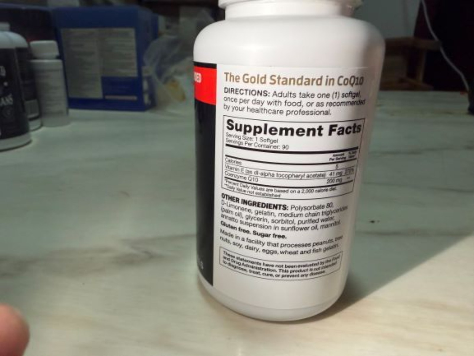 Qunol CoQ10 200mg Softgels,Ultra High AbsorptionCoenzyme Q10 Supplements-90Count