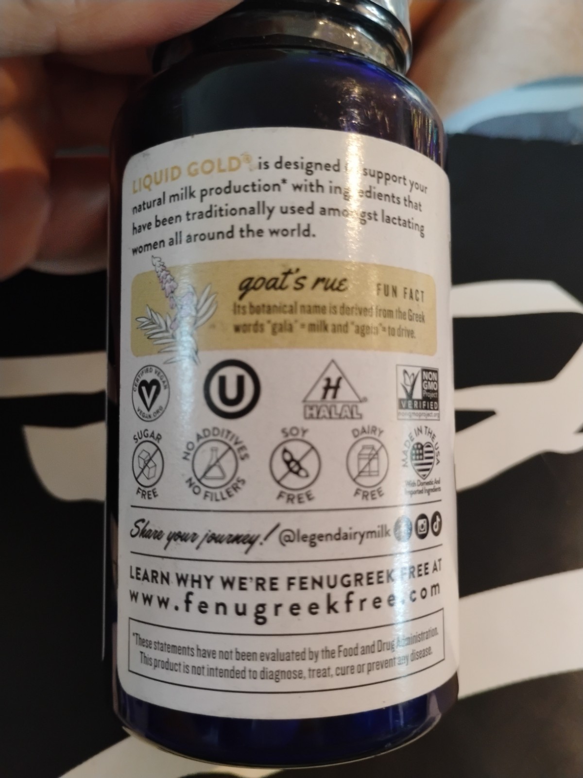 Legendary Milk LIQUID GOLD 10 Day Supply 60 Vegetarian Capsules Best By 04/2028