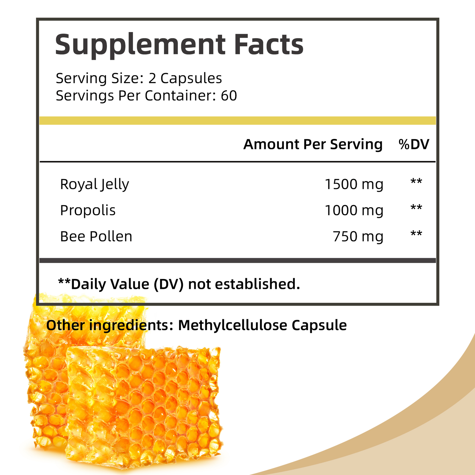 Bee Pollen – Promotes Digestion, Gut, Heart, and Brain Health, Antioxidant