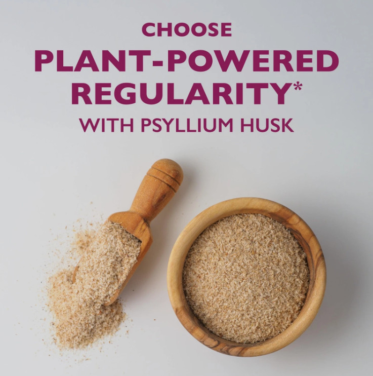 Metamucil 4-in-1 Psyllium Husk Fiber Supplement Sugar-Free 23.3oz, 114 tsp 7/26