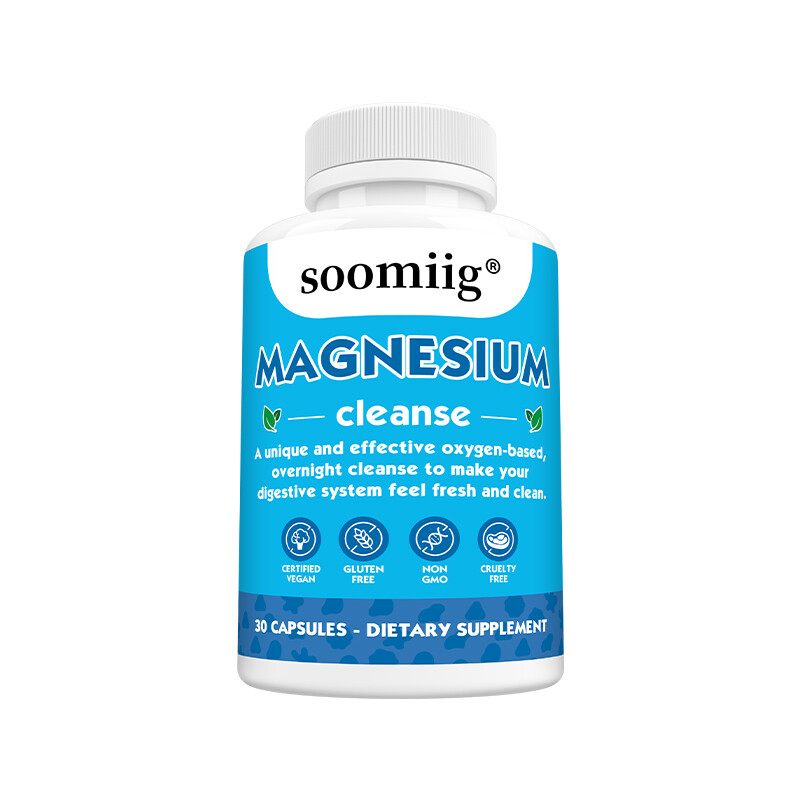 Magnesium Oxygen Digestive System Cleanser 30/60/120 Capsules