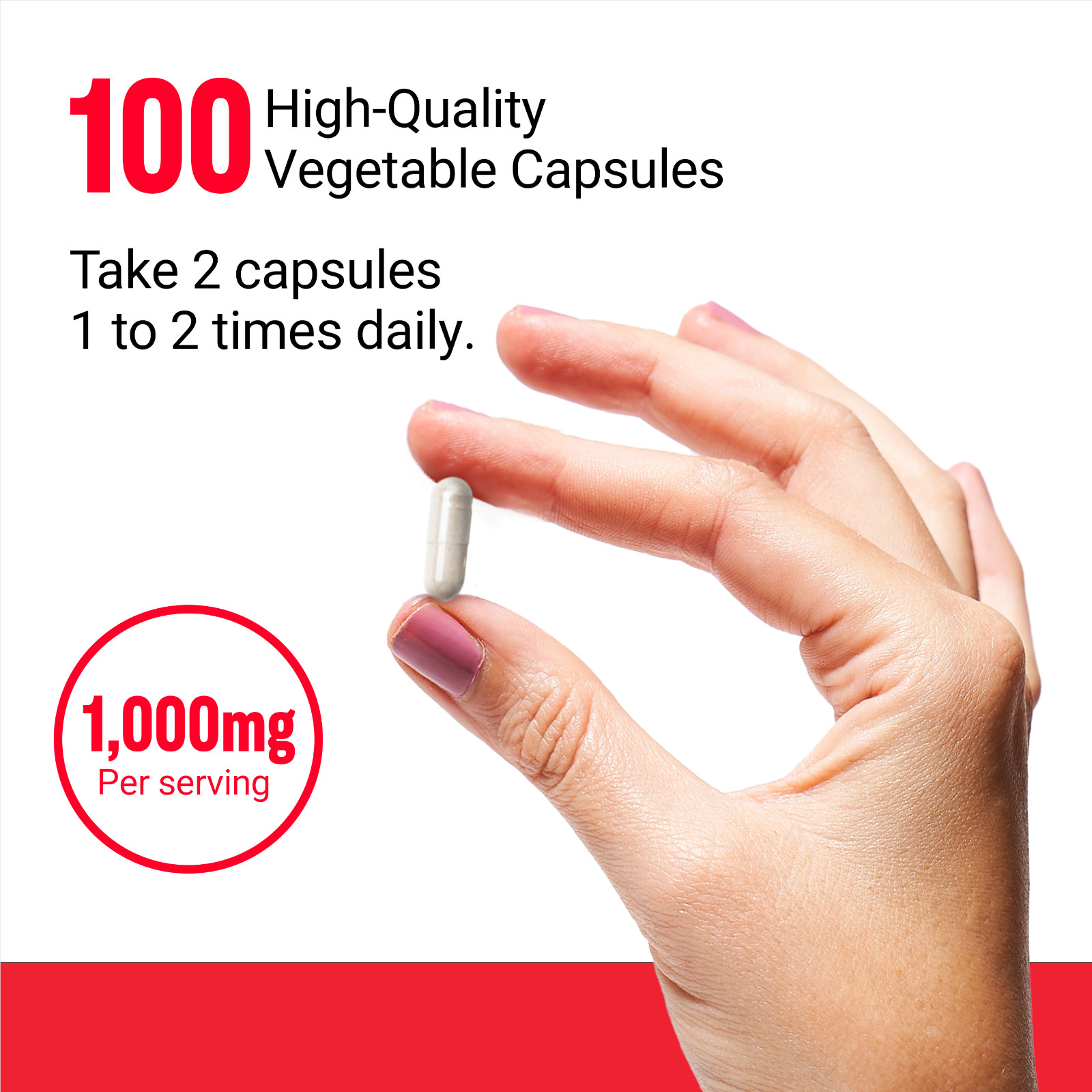 Force Factor, Panax Ginseng, 1,000 mg, 100 Vegetable Capsules