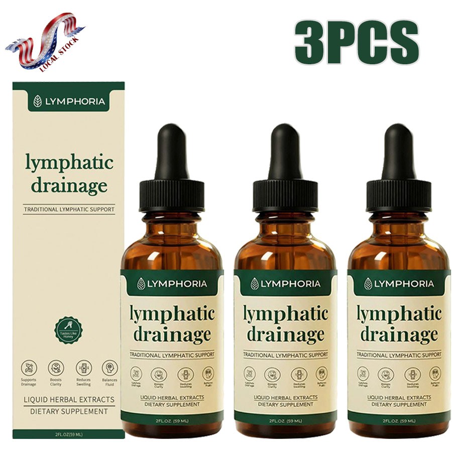 1-3Pack Lymphatic Drainage Drops – pure Lymphatic Drainage Supplement~ 20%OFF