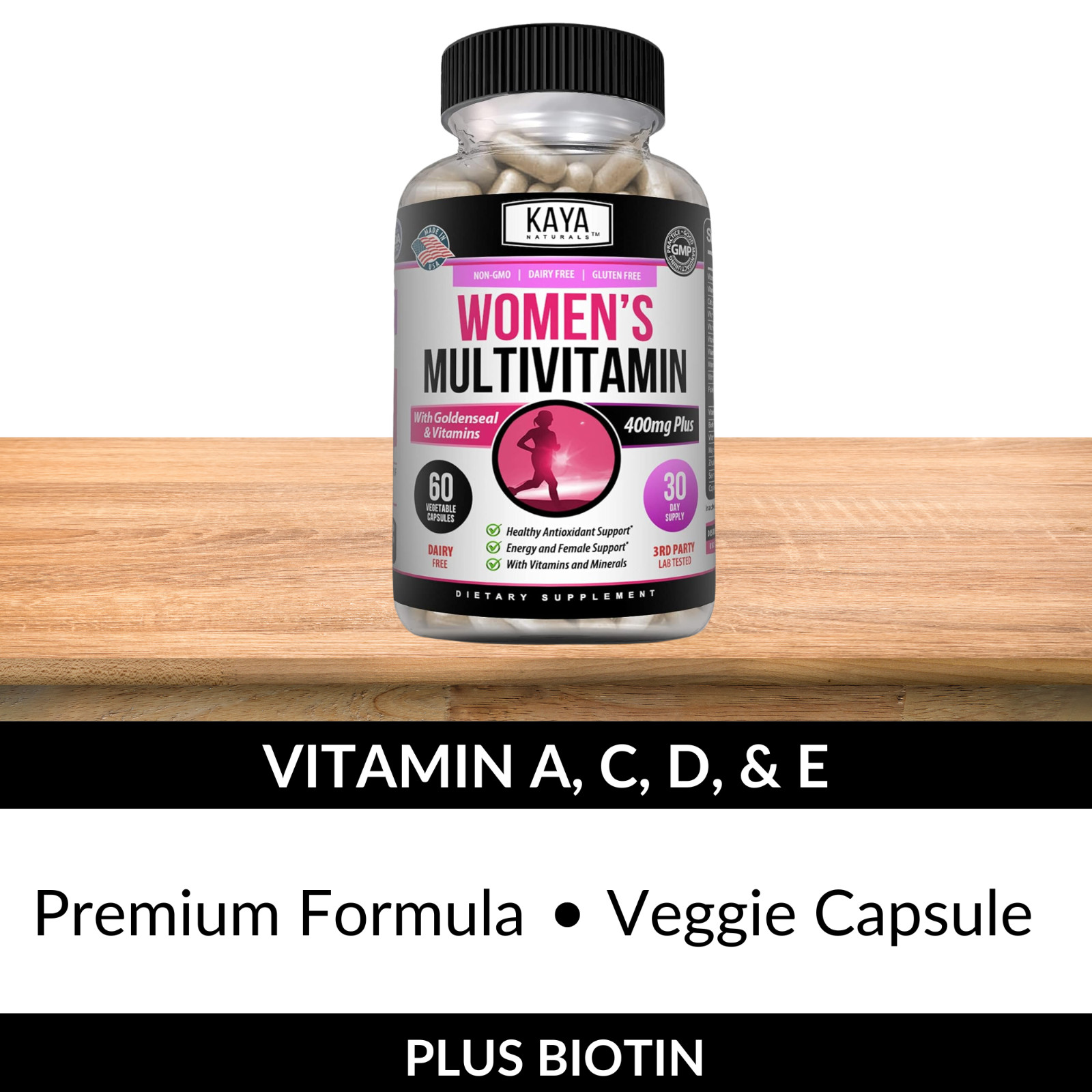 Womens Multivitamin & Multi-Mineral, Increase energy metabolism and vibrance
