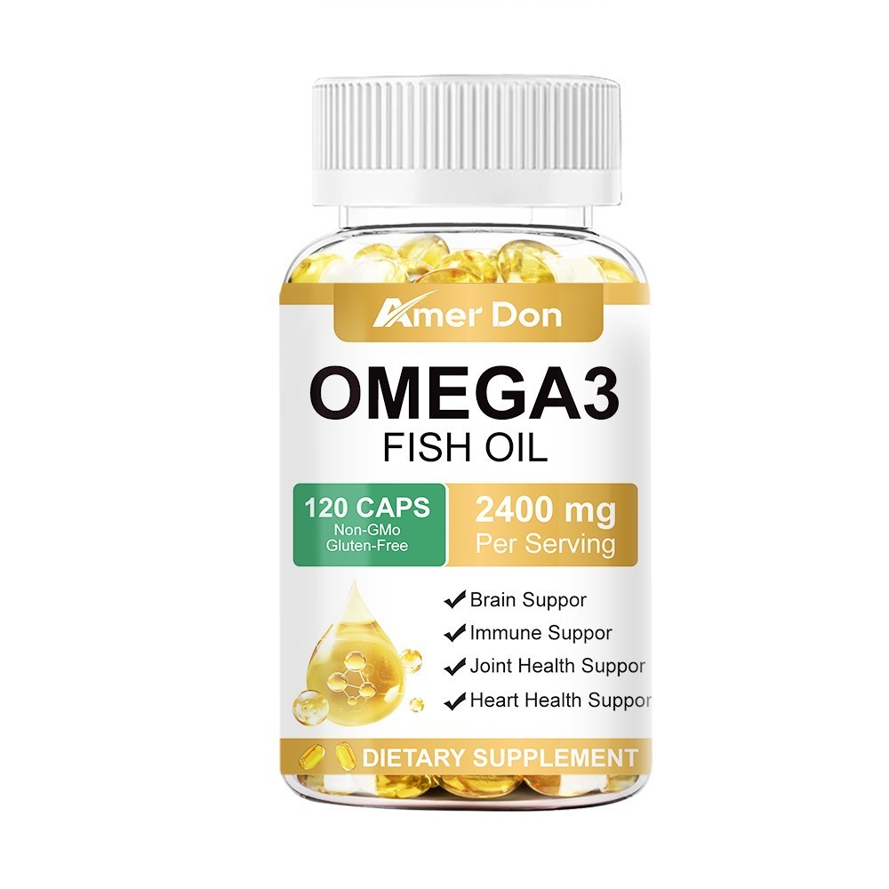 Omega 3 Fish Oil Supplements 2400 mg – Triple Strength Omega3 – EPA & DHA
