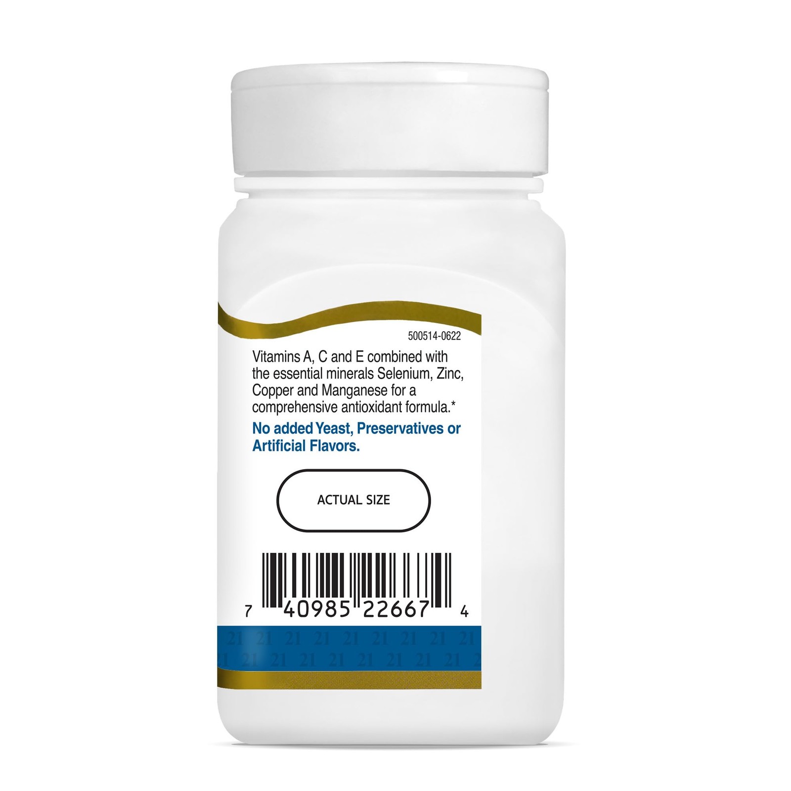 21st Century Ace Antioxidant Tablets, 75Count 75 Count (Pack of 1), No Color