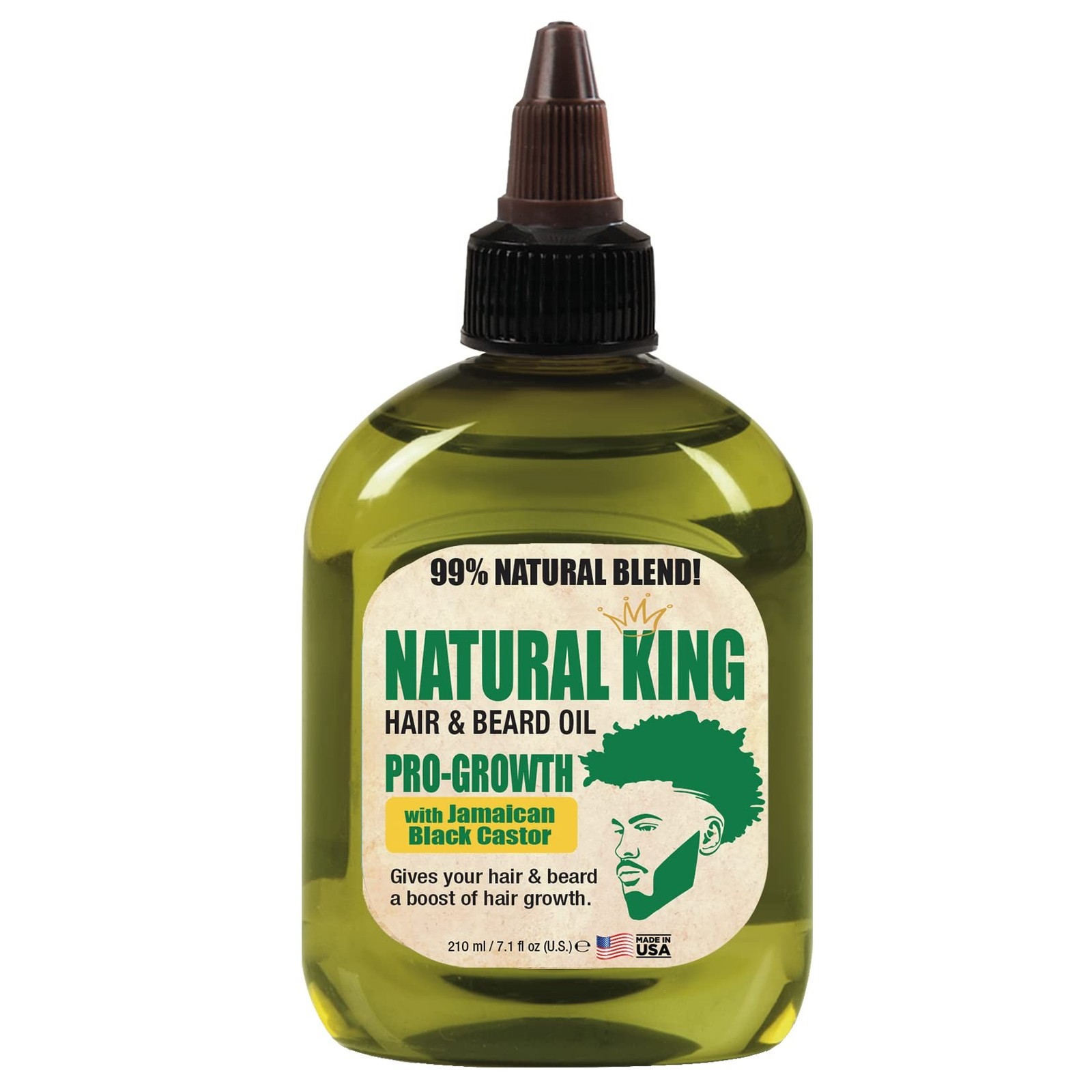SFC Natural King Pro-Growth Hair & Beard Oil with Jamaican Black Castor Oil 7…
