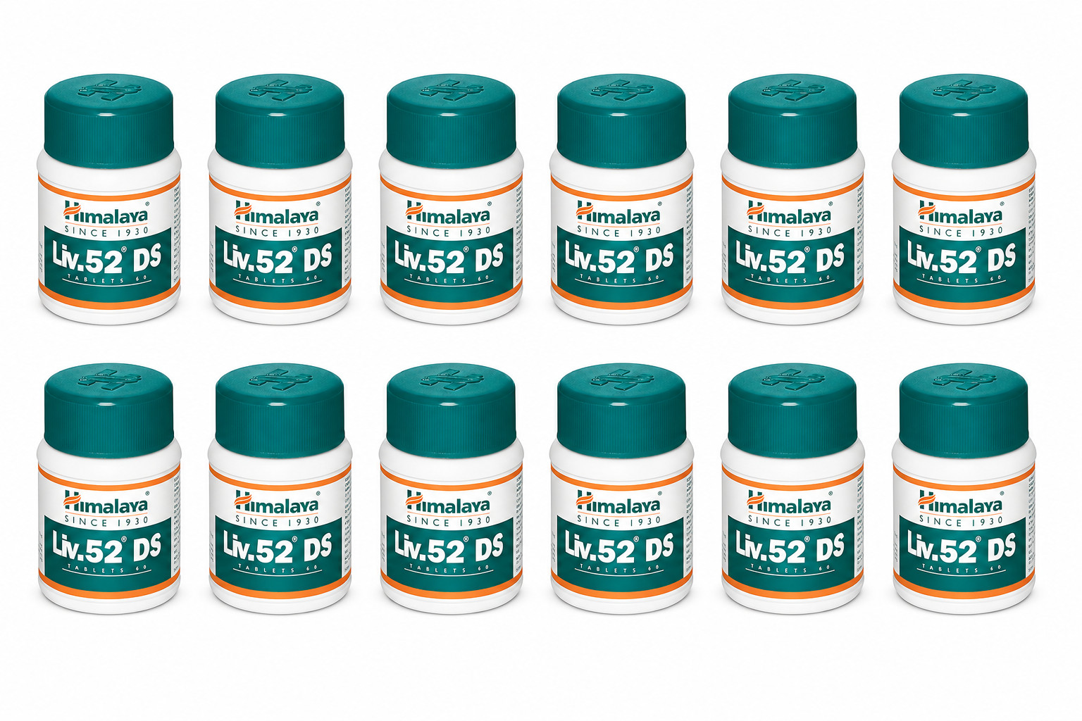 Himalaya Liv.er 52 DS Tablets 60 x 12 Count Liver Health & Function Support Care