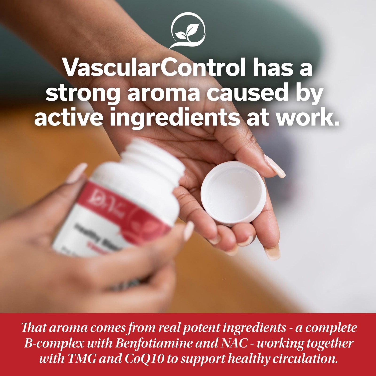 Circulation & Blood Flow Support – CoQ10, Betaine, Benfotiamine, NAC, B-Complex