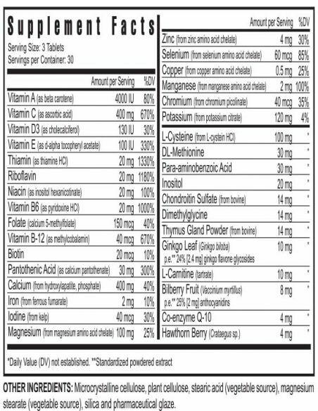 Youngevity Ultimate Daily Classic 90 tablets