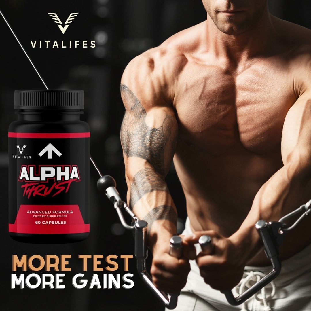 (5 Pack) Alpha Thrust Capsules for Men, Advanced Performance Supplement 300ct