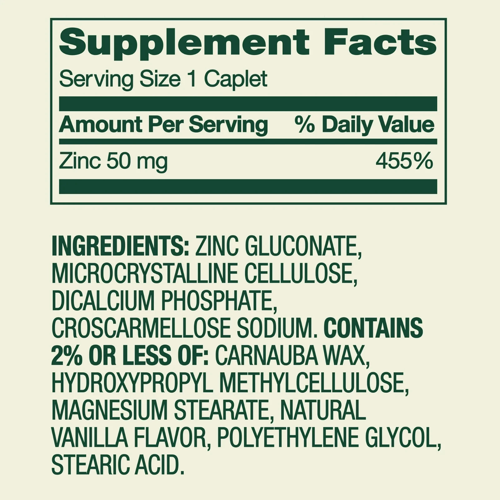 Spring Valley Zinc 50mg Capsule – 200 Count new free shipping