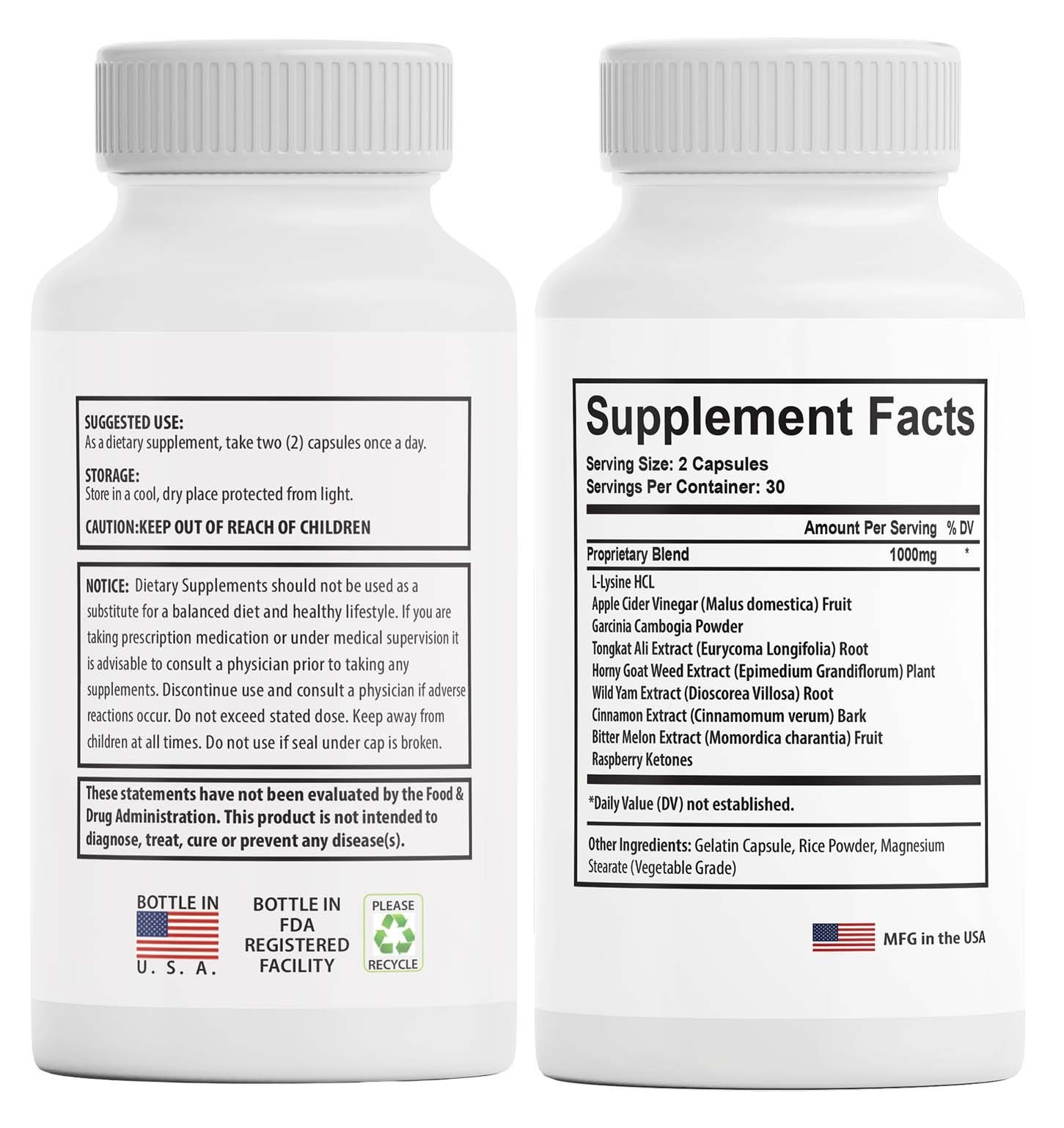 ( 1 Pack ) Rhinoxx Advanced Male Health Pills to Improve Stamina & Endurance