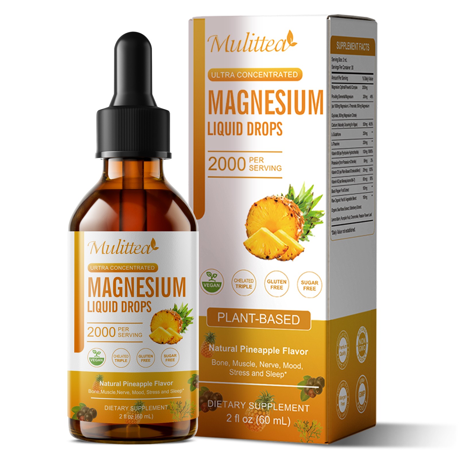 Potassium Magnesium Supplement Liquid – High Absorption Calm Magnesium Complex