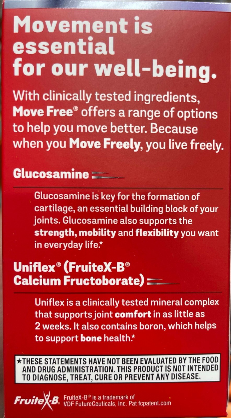 Schiff Move Free advanced Glucosamine + Chondroitin 200 tablets