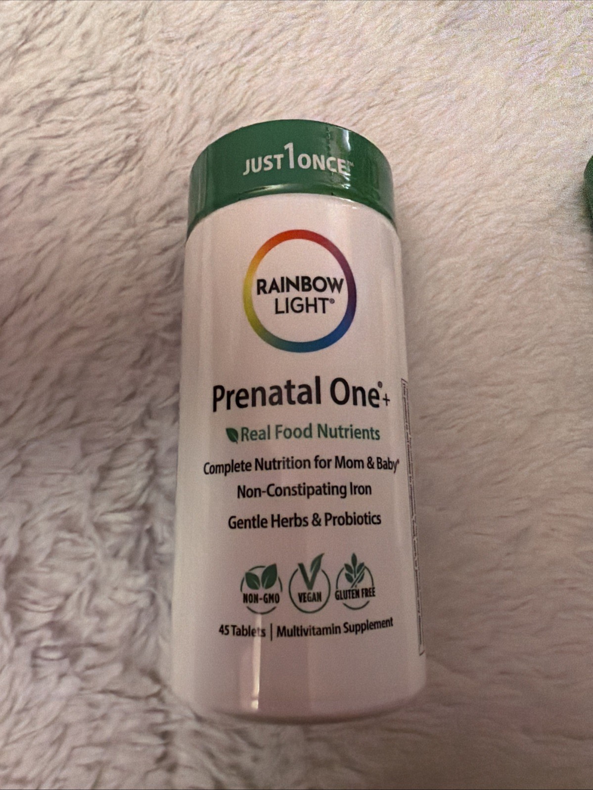 Rainbow Light Prenatal One Real Food Nutrients 45 Tablets 08/2027