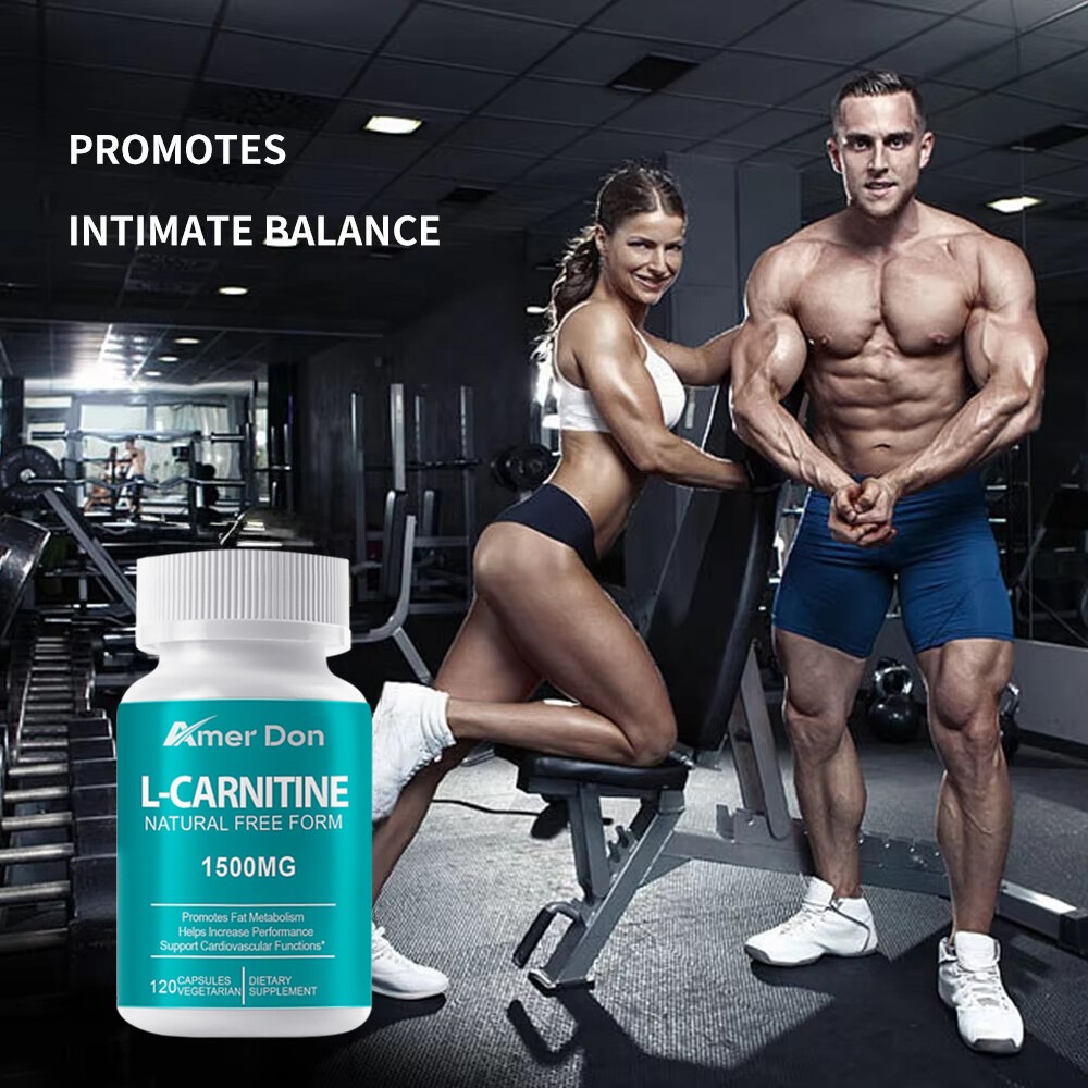 Acetyl L-Carnitine 1500mg – Nervous System Health Antioxidant 120 Capsules
