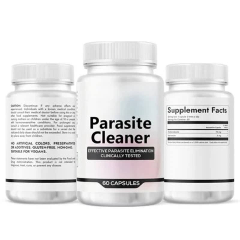 1-5 PACK Parasite Cleaner Capsules by-RUNMDEAL Advanced Defense Against Gut