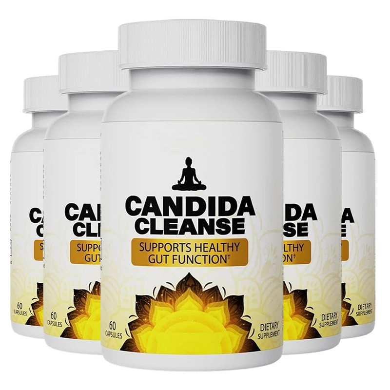 Cleanse Candida 60 softgels – Gut & Colon Support, Natural Herbs for Intestinal