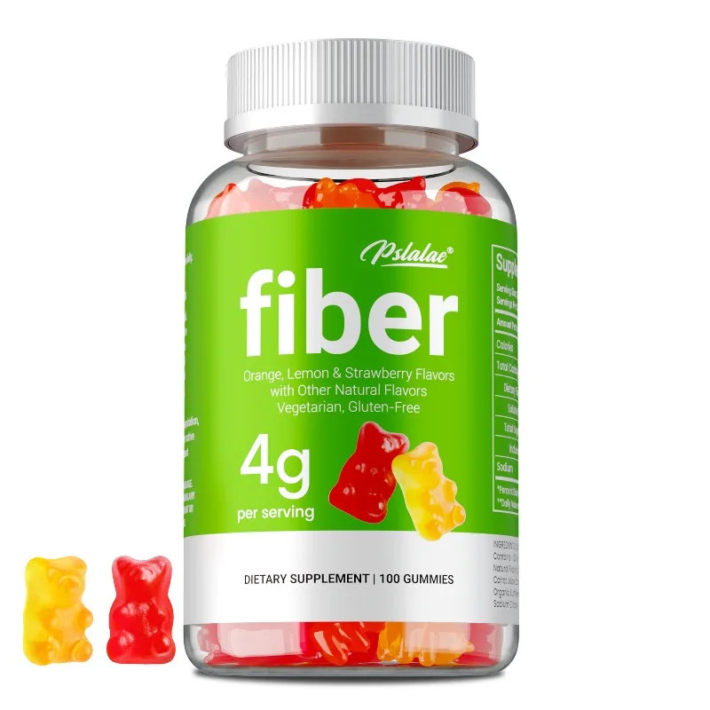 Fiber 100pcs – Promote Digestive Health and Regular Bowel Movements, Non-GMO