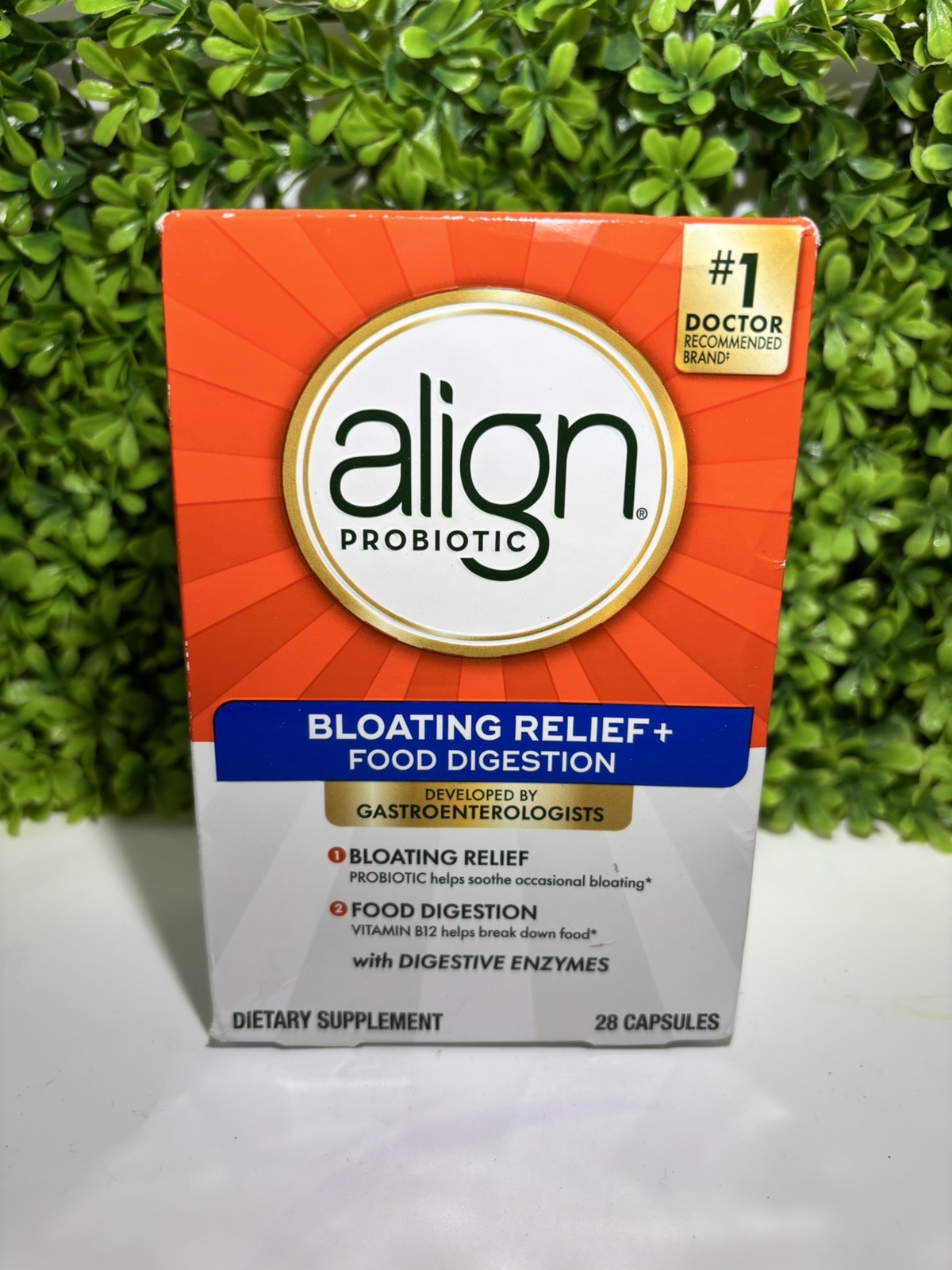 Align Probiotic Bloating and Gas Relief and Food Digestion – 28 Caps Exp 1/27🔥