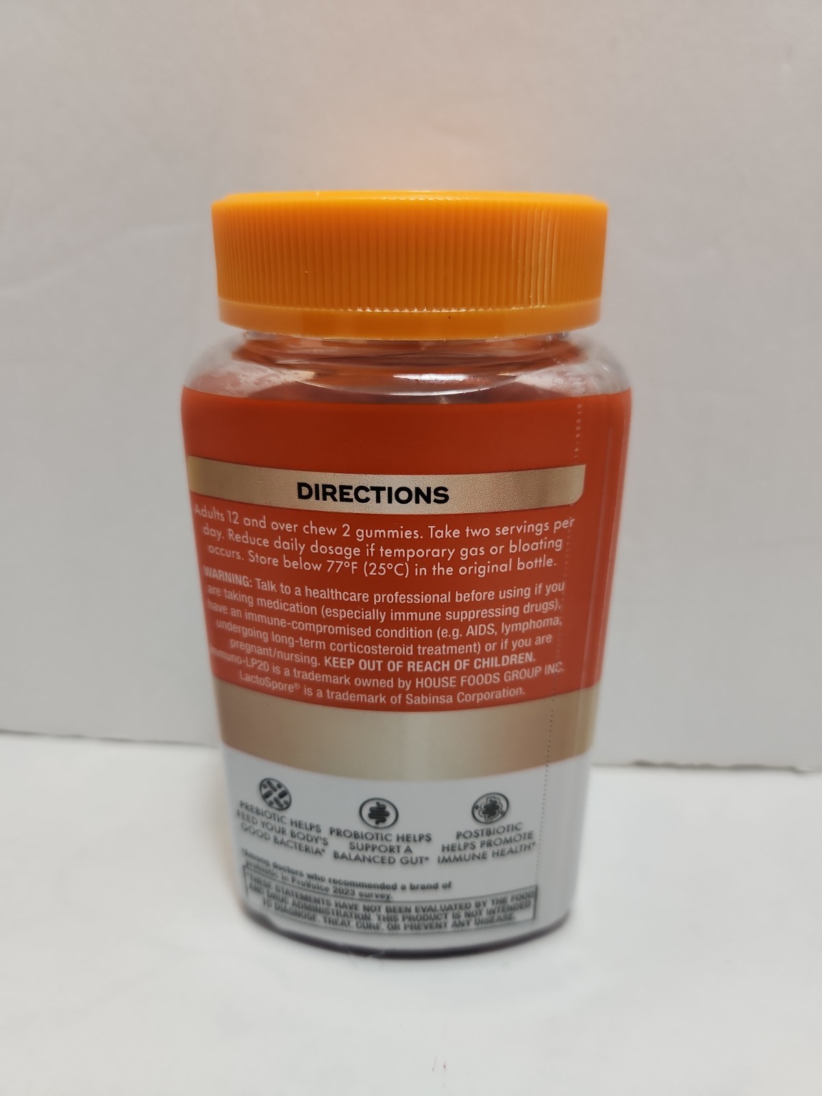 Align Probiotic 3-in-1 50 Gummies, Prebiotic + Probiotic + Postbiotic Exp. 11/26