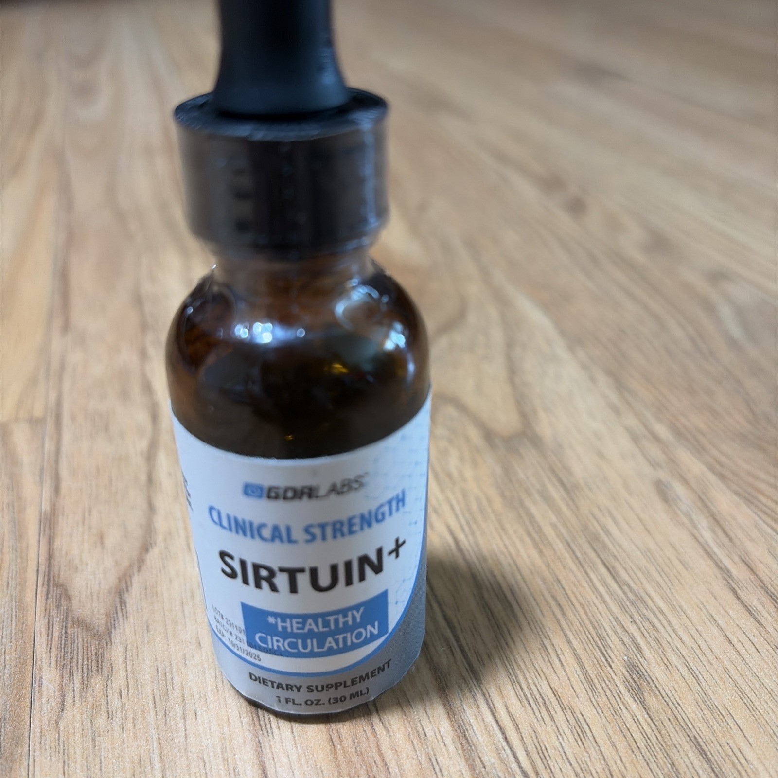 GDRLabs Clinical Strength SIRTUIN+ For Healthy Circulation Exp 10/2025
