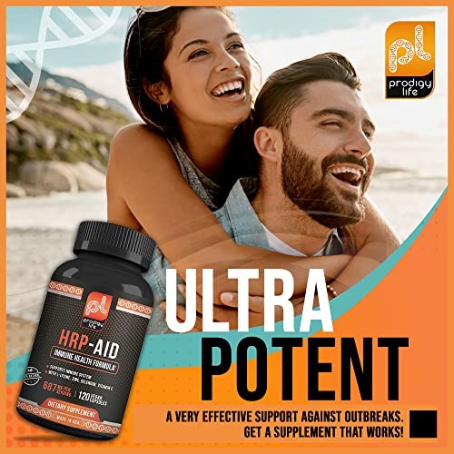 Exp:07/2026 Premium Herpes Supplement – HRP-Aid – Aid for Herpes, Cold Sores and