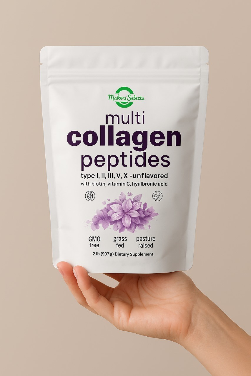 Multi Collagen Peptides Powder-Hydrolyzed Protein Peptides (Type l,l,ll,v,X) US