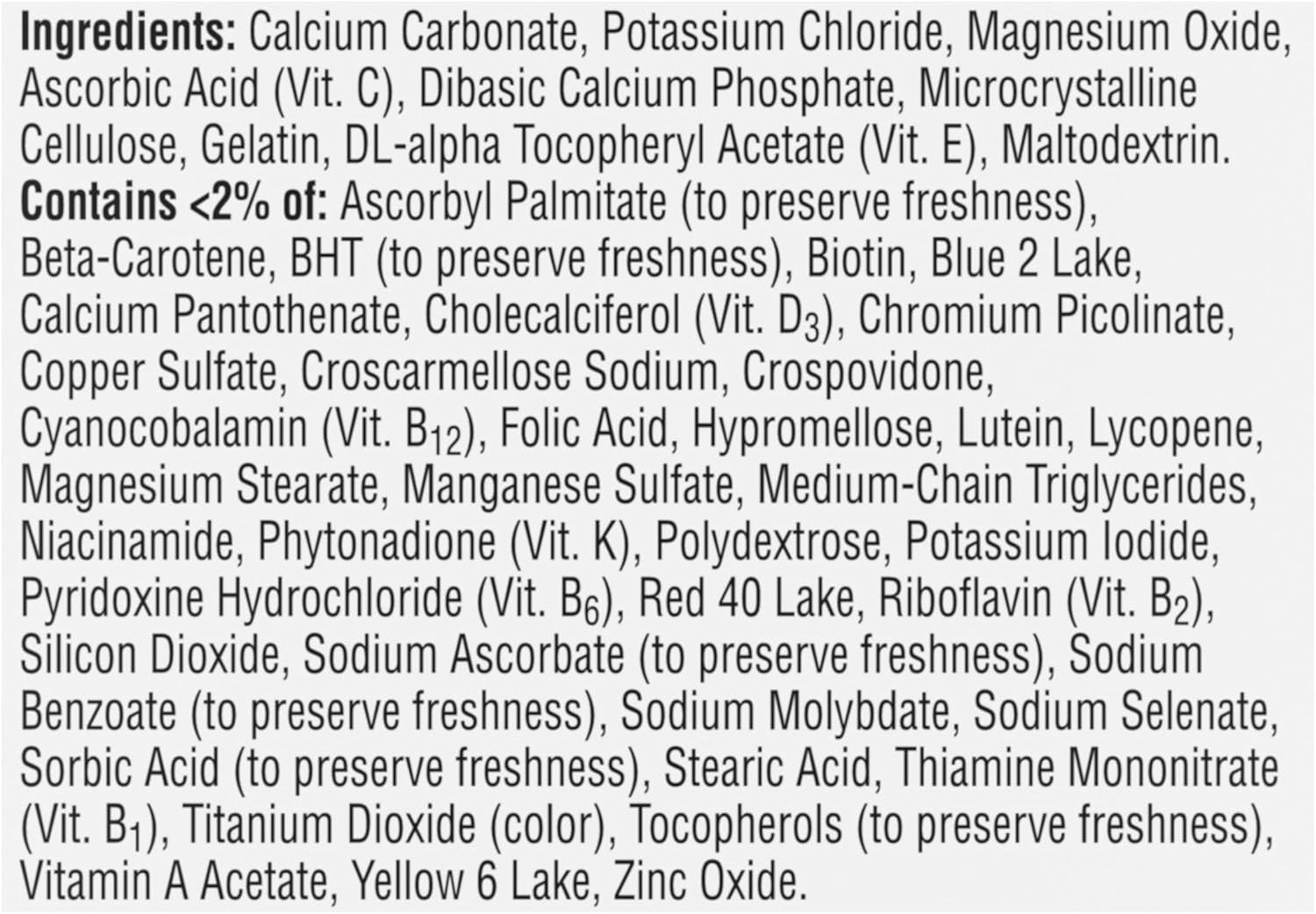 Centrum Silver Men 50+ Multivitamin Multimineral Tablets 100 Ct Exp Date 04/27