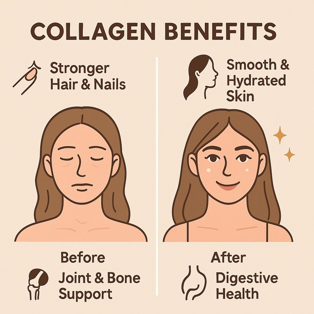 ( Pack Of 2 ) 2lb Premium Multi Collagen Peptides Powder | Skin, Hair, Nails