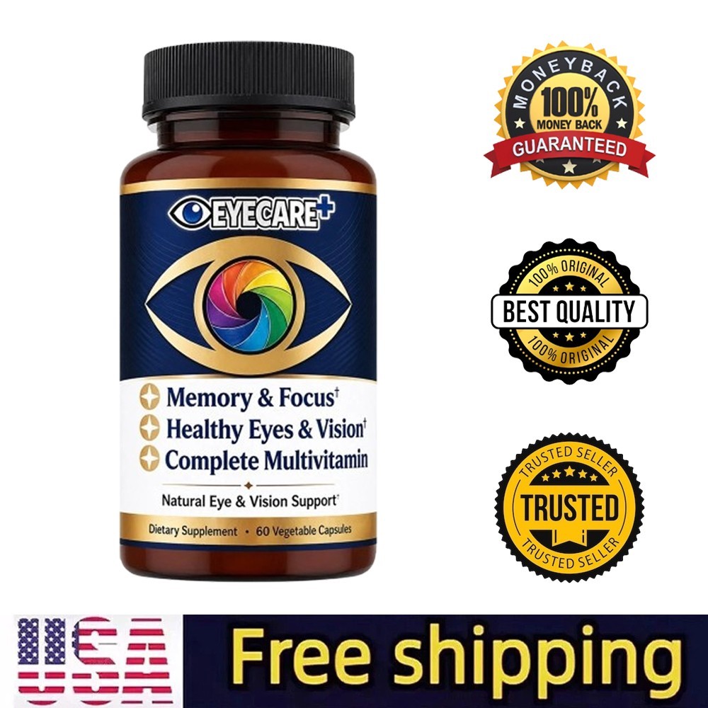 Eyecare Supplement for Dry Eyes – Clinically Proven 60 Capsule