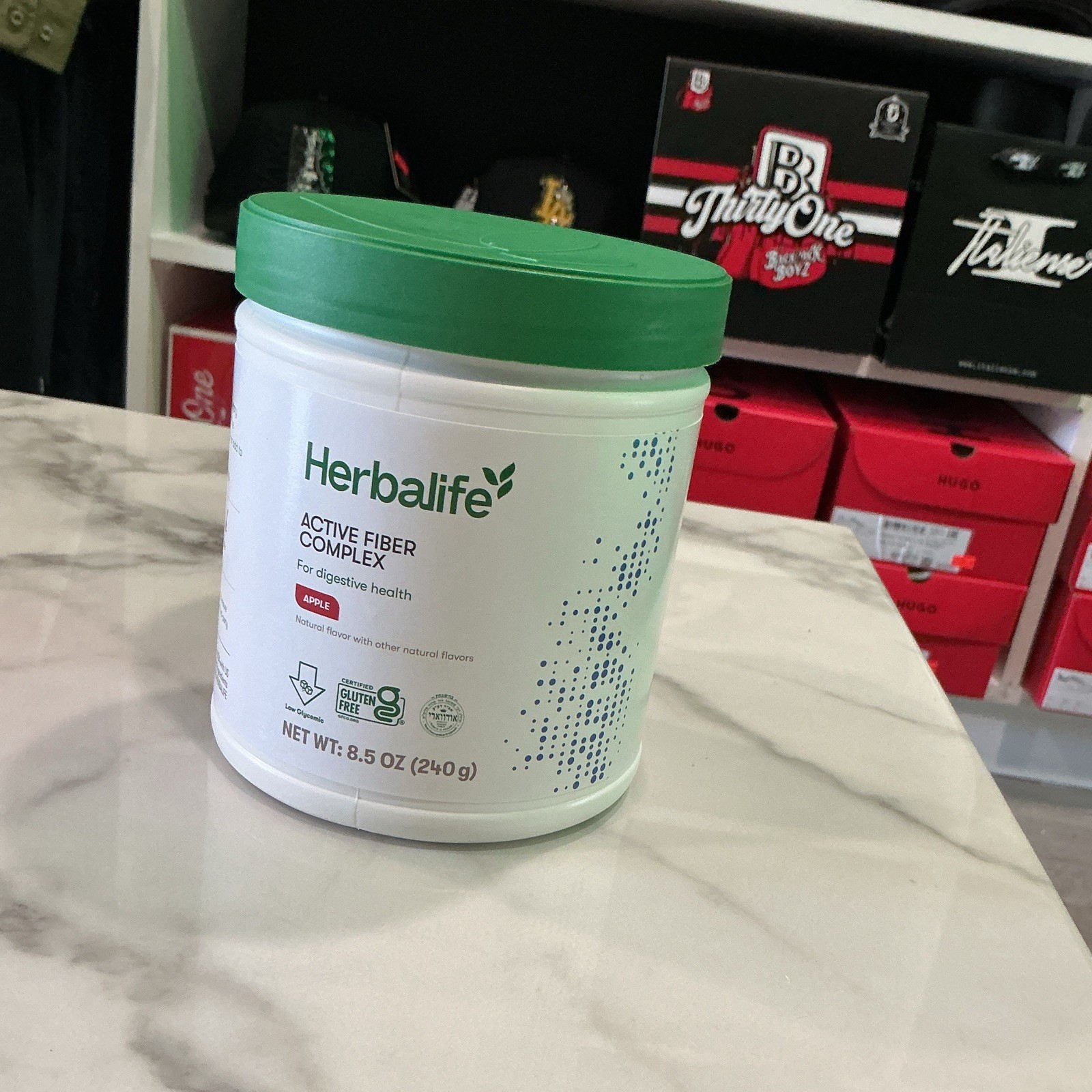 Herbalife Active Fiber Complex Apple Powder GF 8.5 oz Exp 11/21/2027