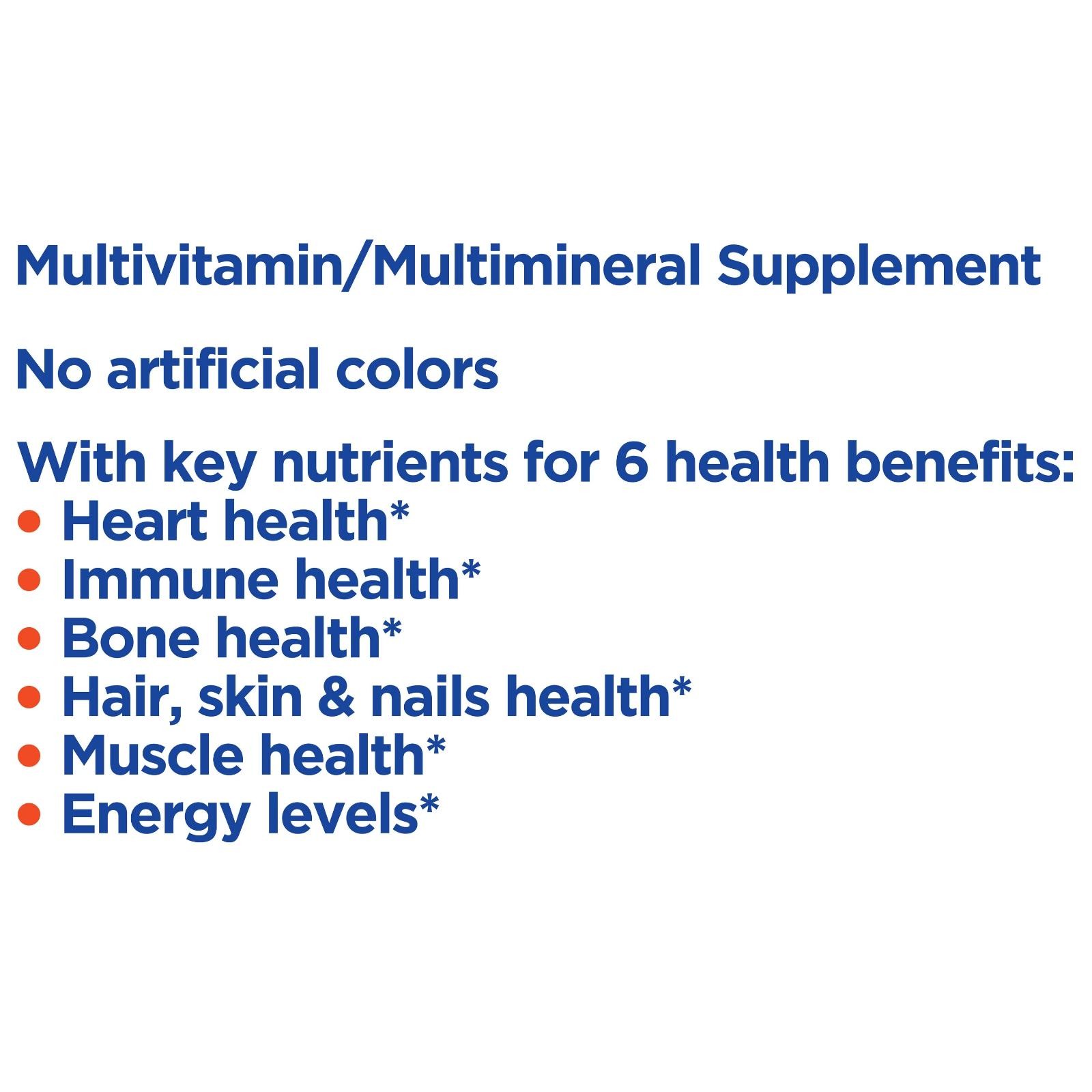Equate One Daily Women’S Health Supplement Multivitamin Multimineral, 100 Tabs
