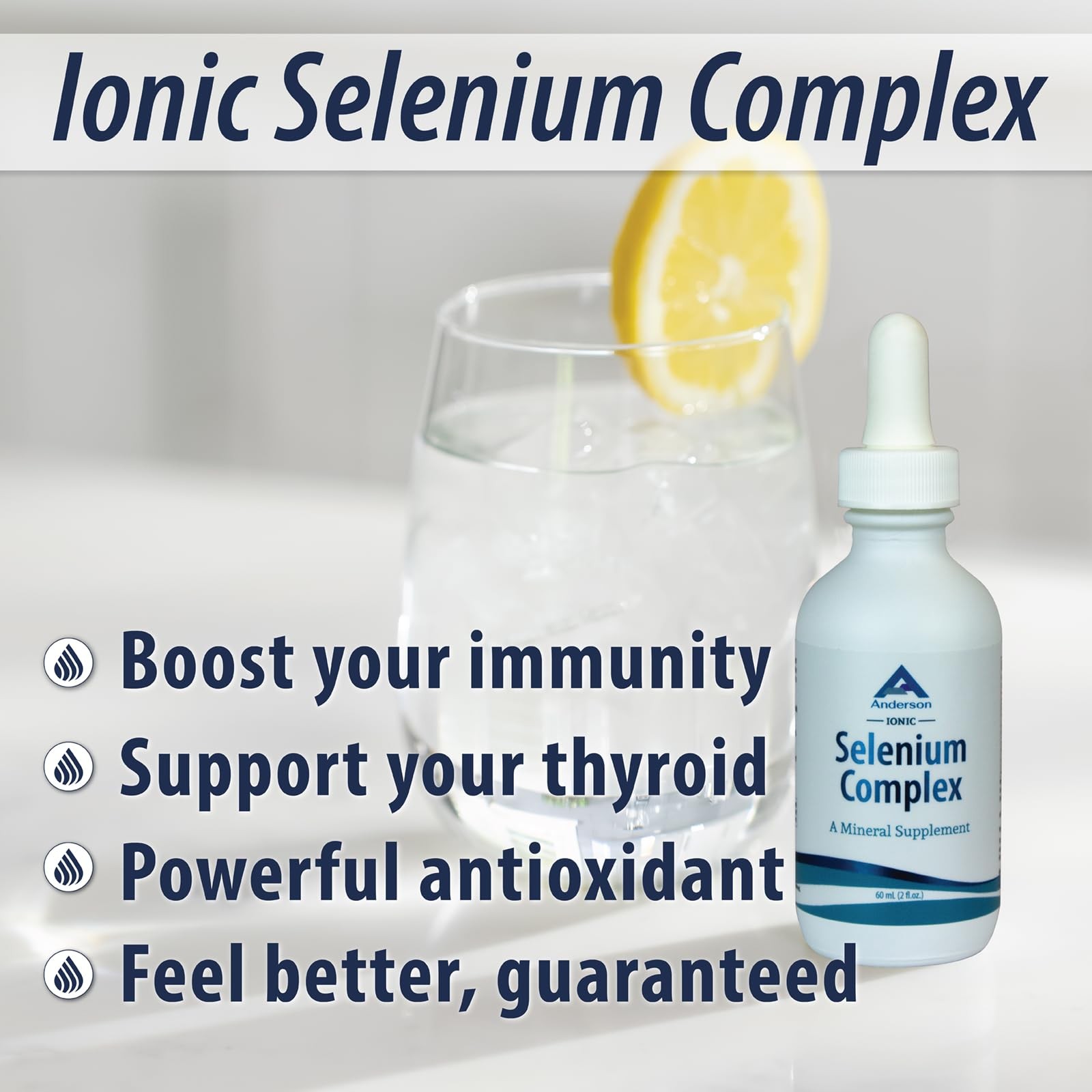 Anderson Ionic Selenium Complex, Liquid 2 Fl Oz (Pack of 1)