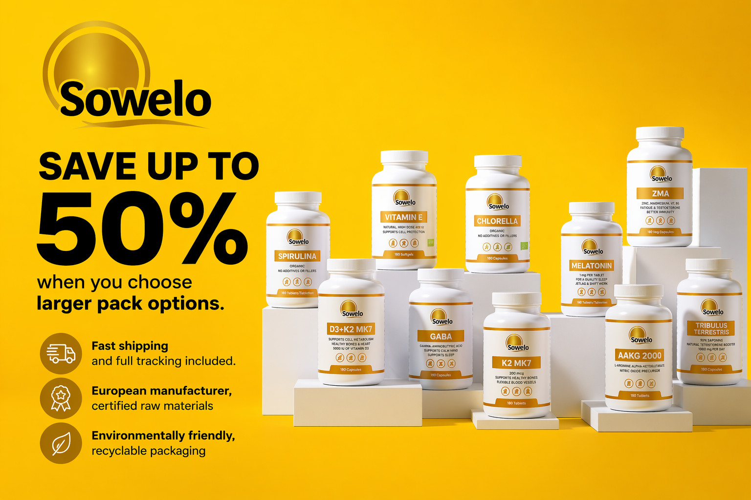 SOWELO N-ACETYL L-CYSTEINE 750mg TABLETS IMMUNE SYSTEM AND LIVER SUPPORT