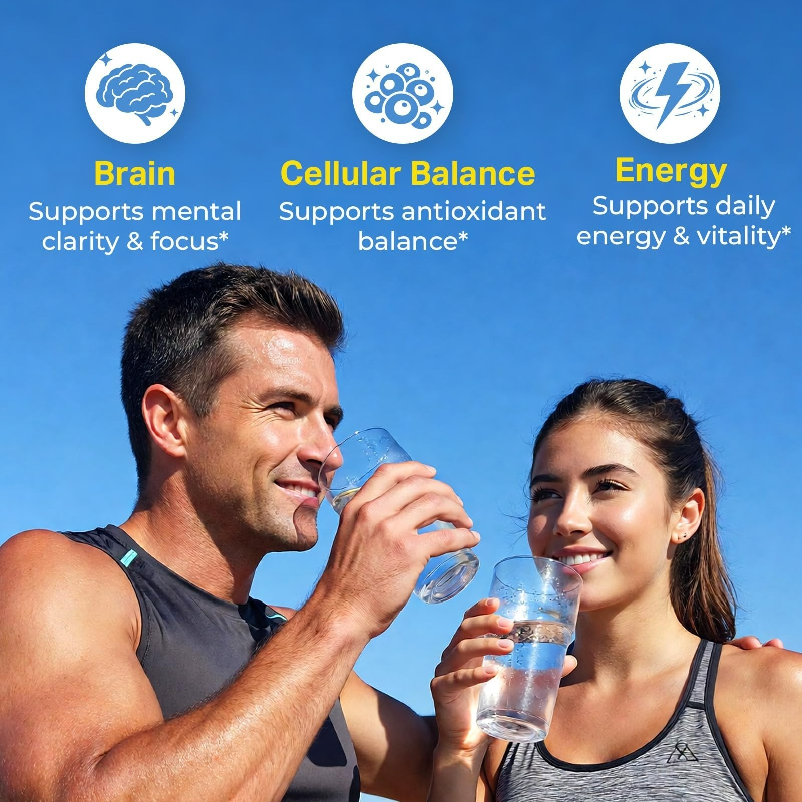 Proriginal Hydrogen Water Tablets – 120mg Magnesium – 60 Count – Lemon Flavor