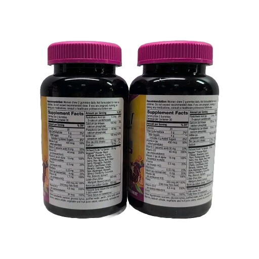 2x Alive Women 50+ Gummy Multivitamins 60 Gummies Each. Exp: 01/2026