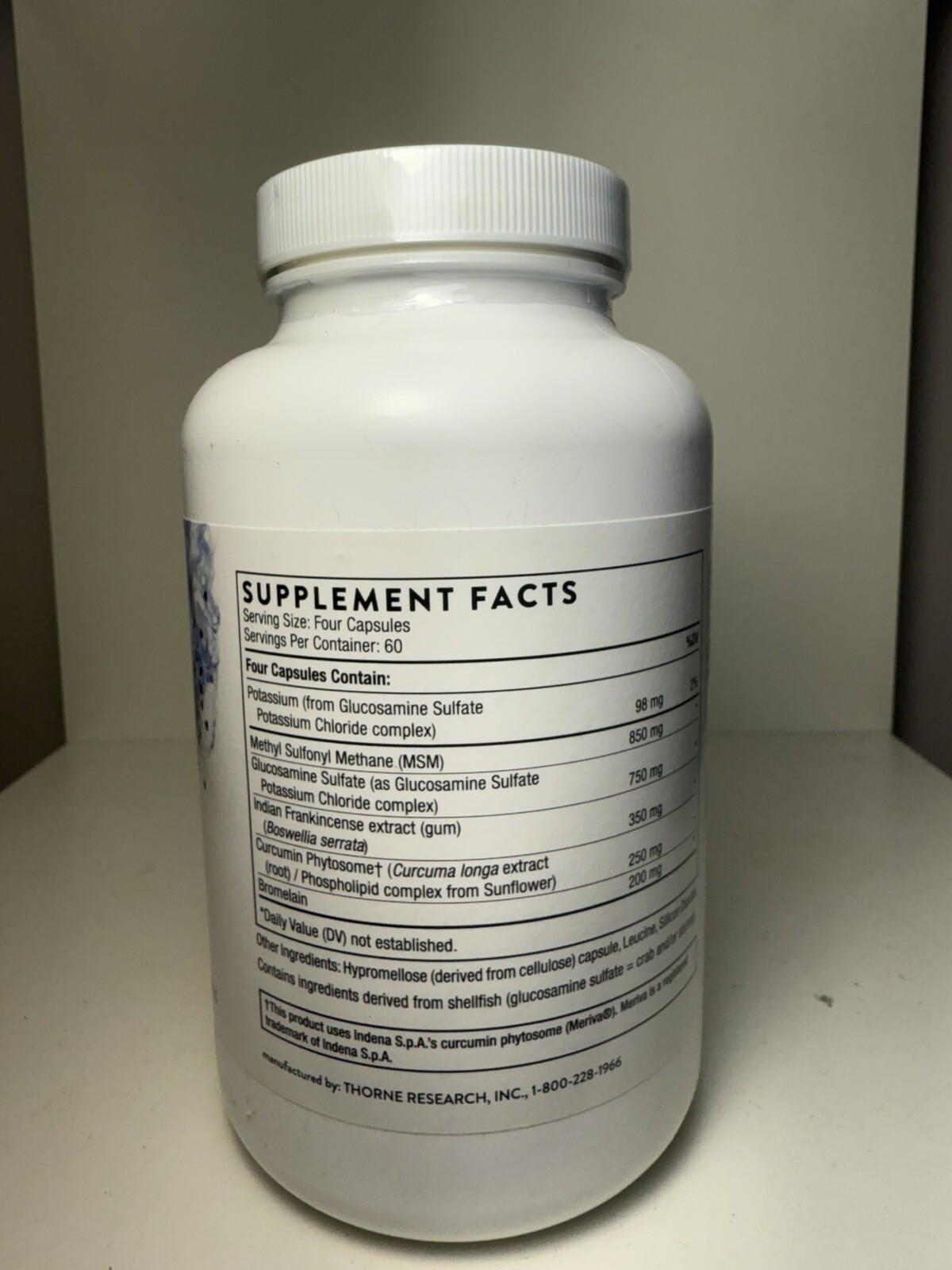 Thorne Advanced Nutrients, New, Sealed, Authentic, 240 capsules Exp. 06/2025