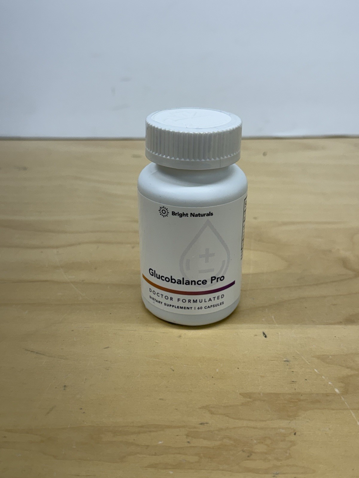 Bright Naturals Glucobalance Pro Dietary Supplement 60 Capsules 08/2026