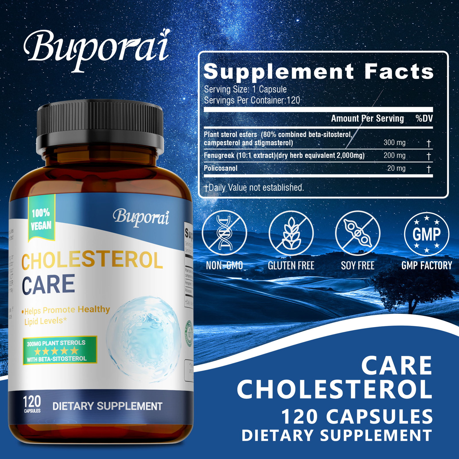 Cholesterol Care – Immune Health, Lower Cholesterol, Balance Lipid Levels
