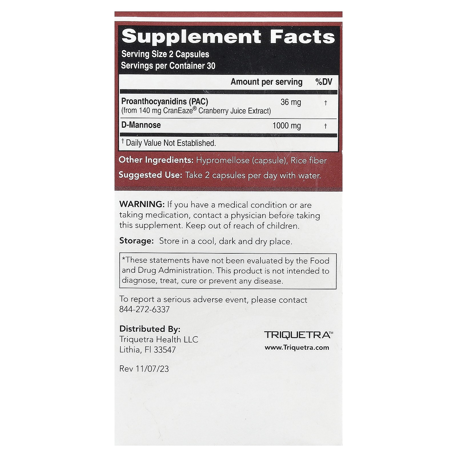 CranEaze®, Cranberry Juice Extract, 60 Capsules