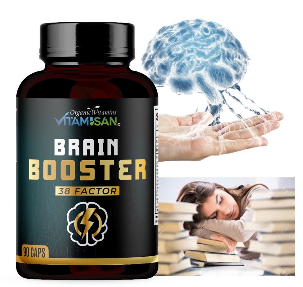 #1 BRAIN BOOSTER Increase Focus, Memory & Clarity with Nootropic Supplement 90c