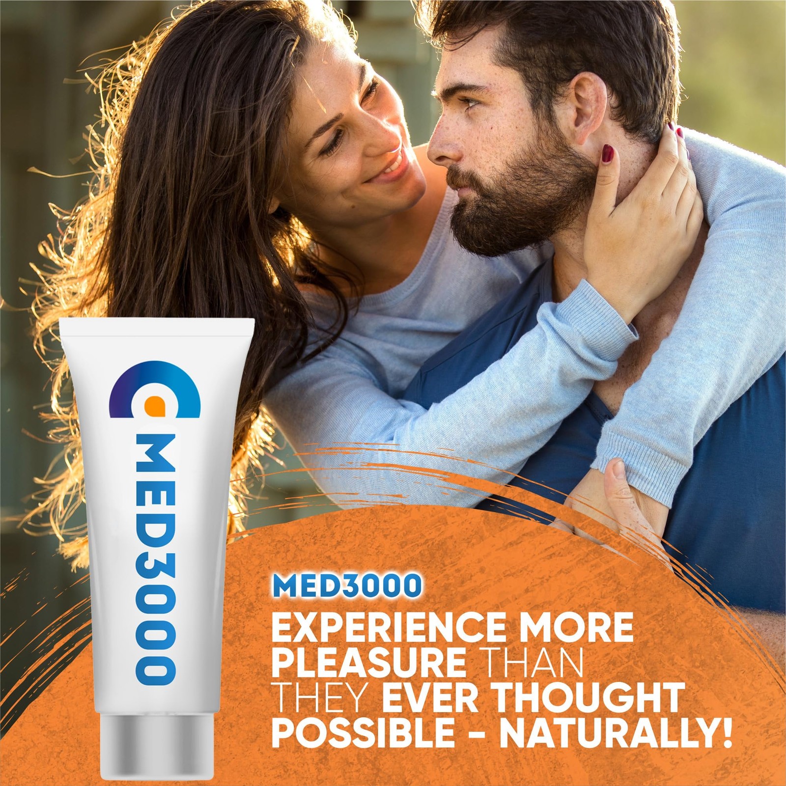 Gel Med3000 for Men – Powerful ED Cream and Blood Flow Enhancer – Erectile Dy…