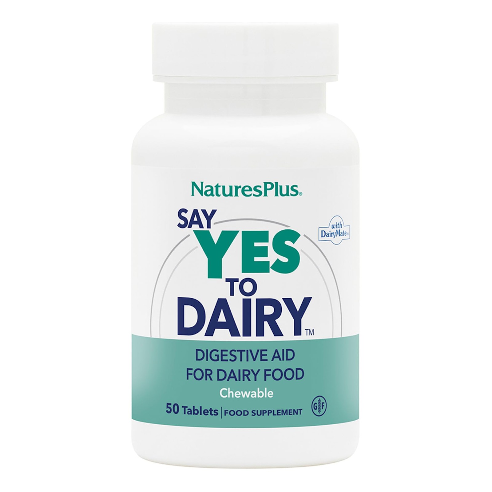 Say Yes to Dairy – 50 Chewable Tablets – Natural Lactase Enzyme Supplement – …
