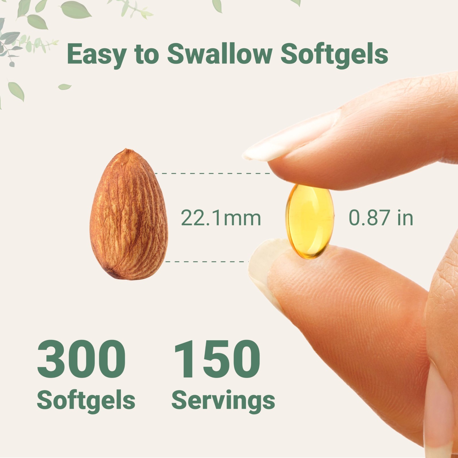 Oregano Oil Softgels 300 Count | 2-in-1 Black Seed Oil | 4X Carvacrol & Thymoqui
