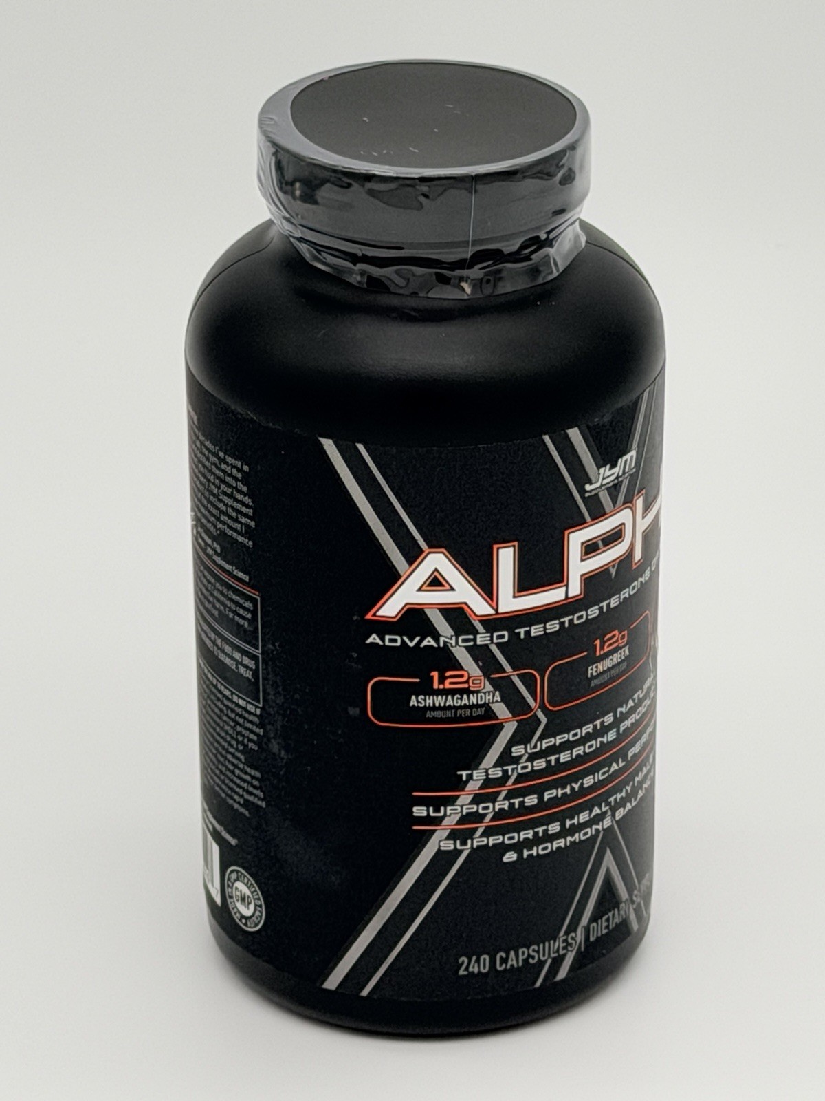 Alpha JYM X Advanced Hormone Optimization, Vitality 240 Caps exp 01/2028