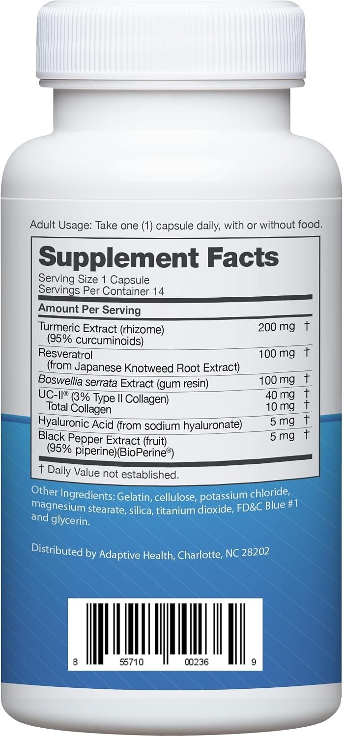 Advanced Joint Support Supplements for Men and Women – Fast Relief in 7 Days