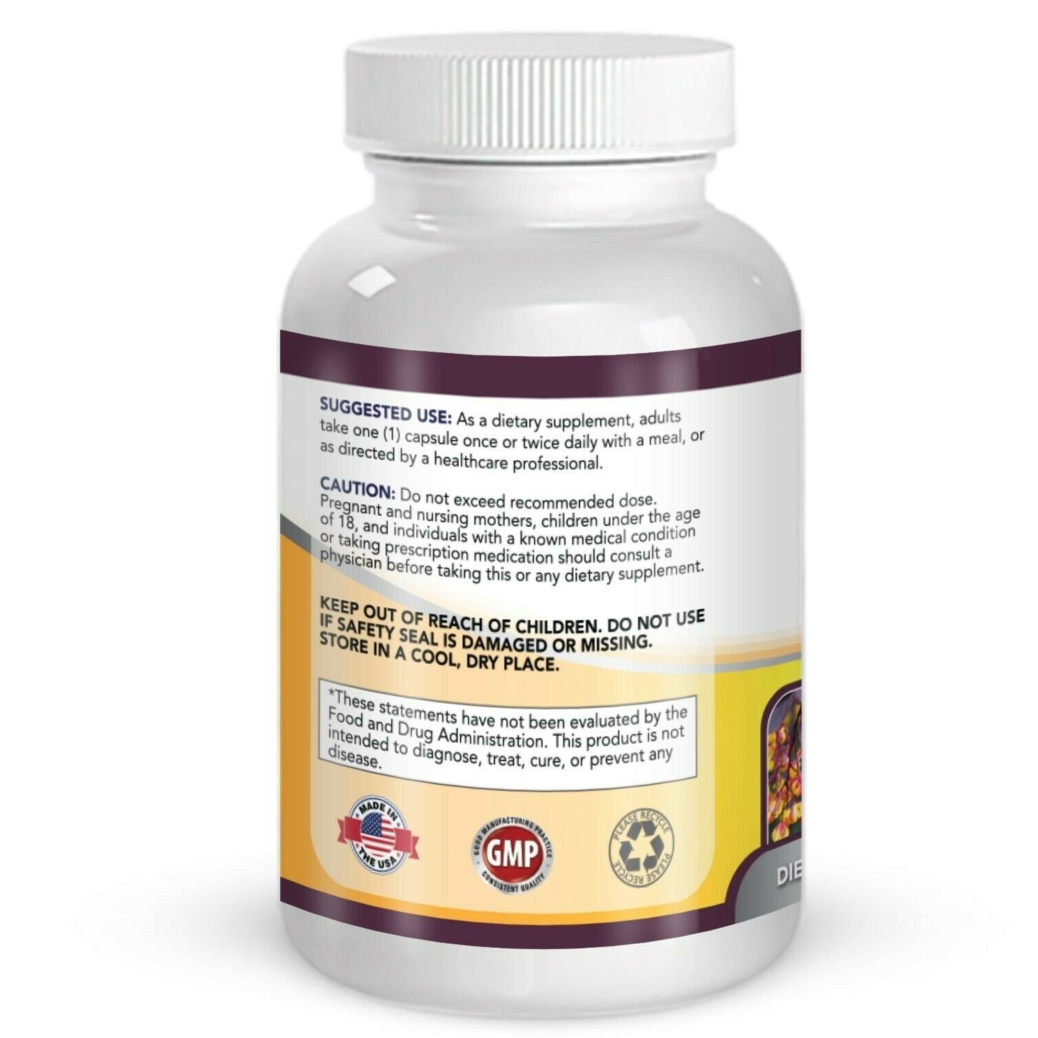 Premium Berberine HCl 500mg – 120 capsules – cardiovascular gastrointestinal …